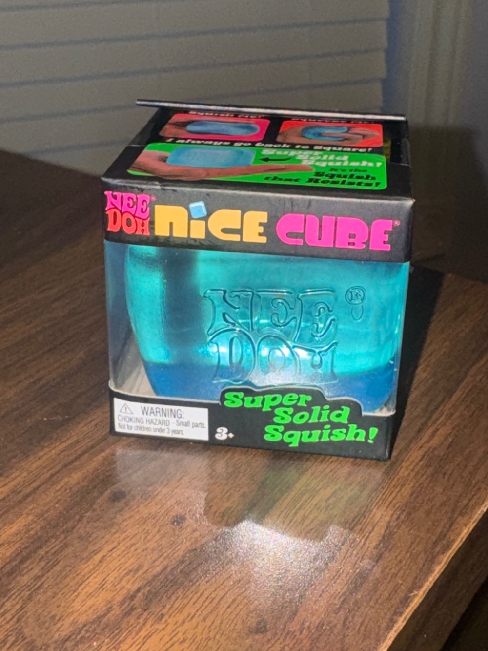 Needoh - Nice Cube, Blue Colour, Brand New in Original Packaging